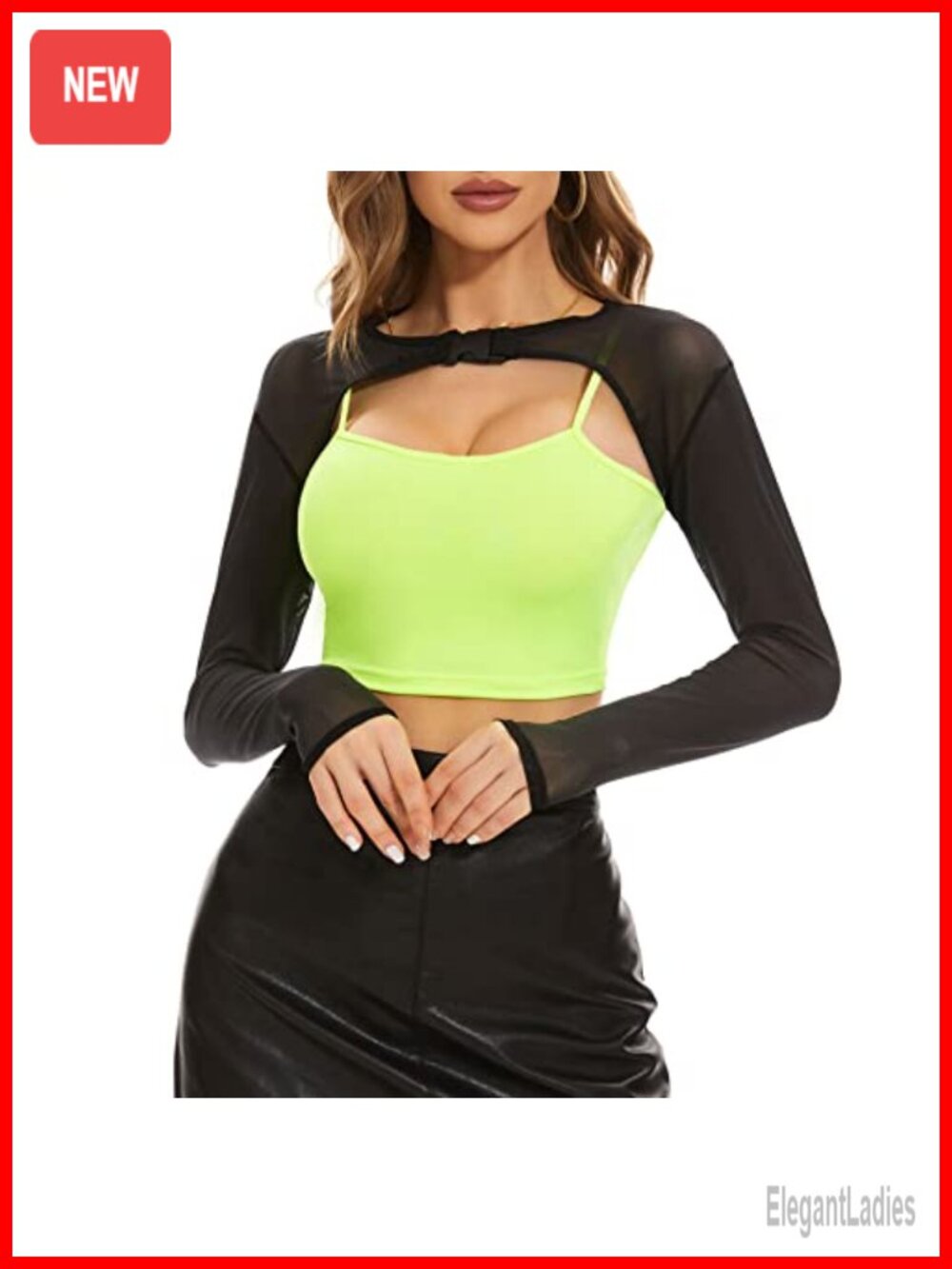 Mesh Shrug Sheer Fishnet Long Sleeve Cover Up Women Festival